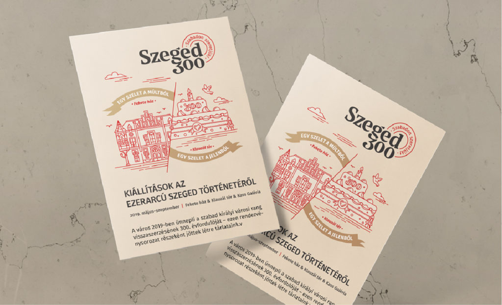 Szeged300 - szórólap