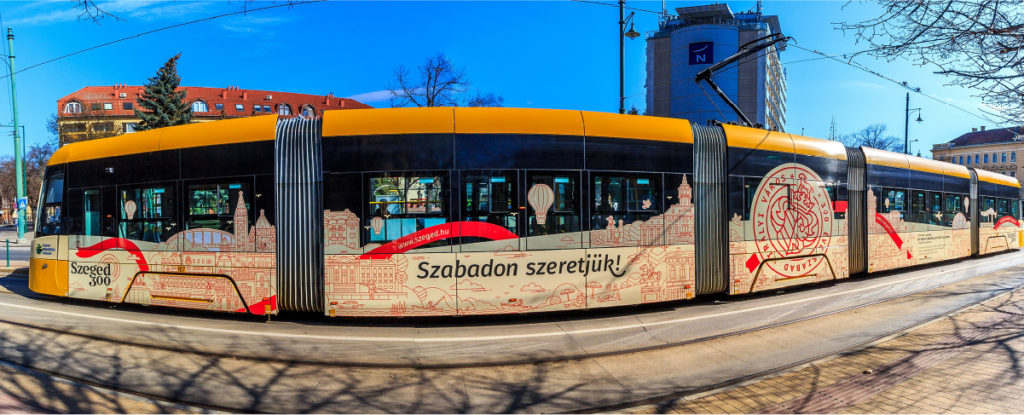 Szeged300 - outdoor hirdetés